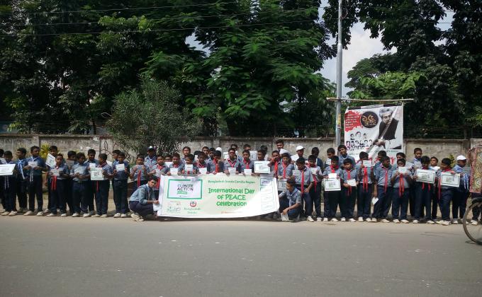 International Day of peace celebration 