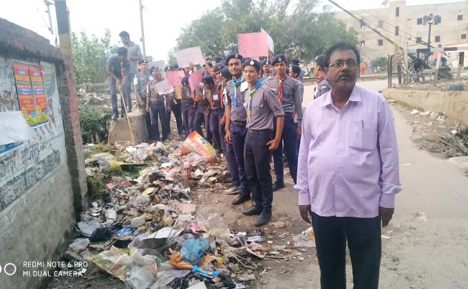 भारत स्काउट और गाइड सारण के द्वारा अंतराष्ट्रीय शांति दिवस और वर्ल्ड क्लिन अप डे के अवसर पर आयोजित हुआ स्वछता अभियान और पॉलीथिन प्रयोग से होने वाली हानि पर जागरूकता रैली