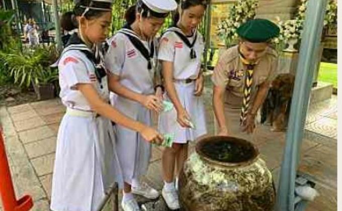 ร่วมกันกำจัดลูกน้ำยุงลาย