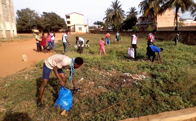 Projet "Zéro Plastique" réalisé par les Scouts du Togo