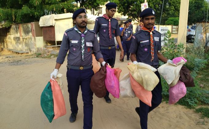 प्लास्टिक# ना-बाबा-ना अभियान की शुरुआत 