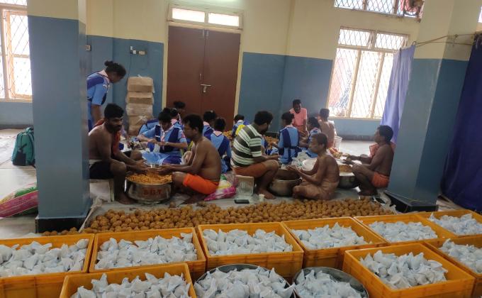 4days Service Camp at Kudroli temple