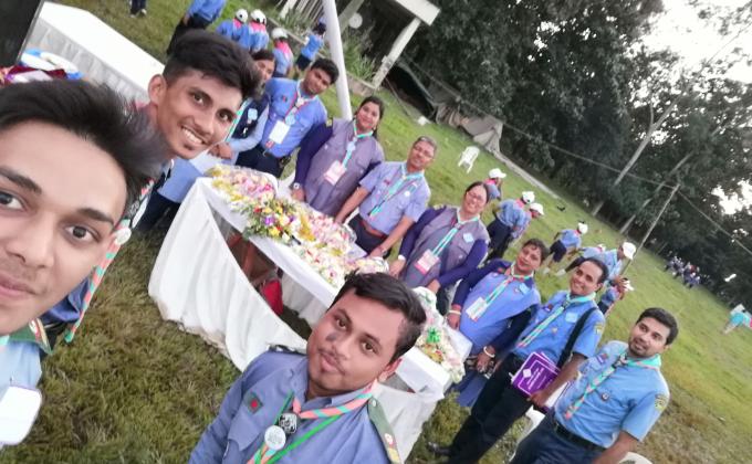 চতুর্থ আঞ্চলিক কাব ক্যাম্পুরী ( উদ্বোধনী পর্ব )