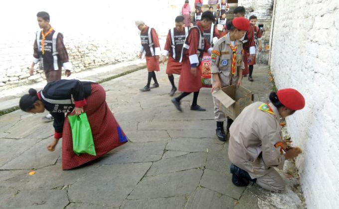 Clean and Happy society 