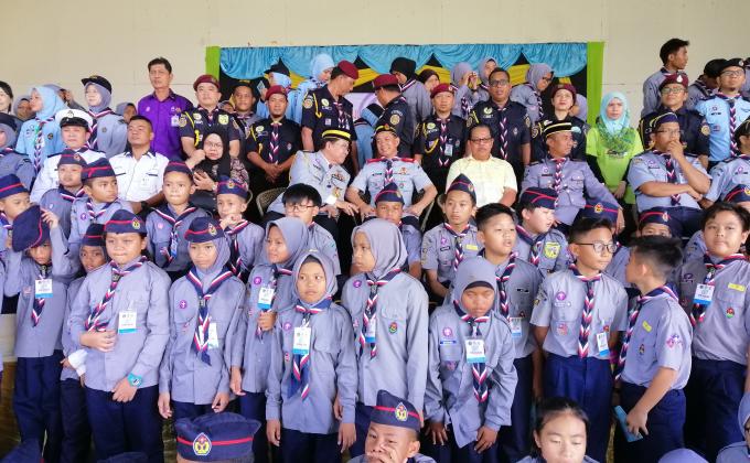 Kem JOTA JOTI  di Scout Nature Park Sandakan