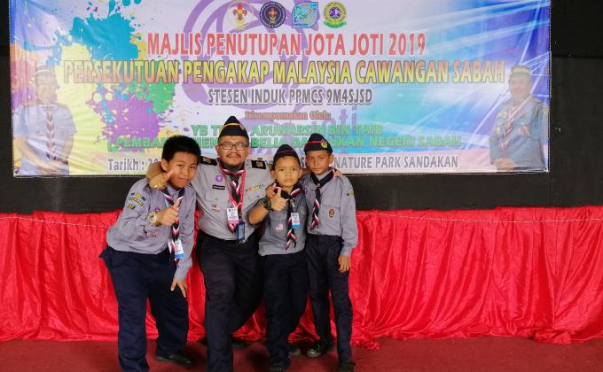 Kem JOTA JOTI  di Scout Nature Park Sandakan Sabah