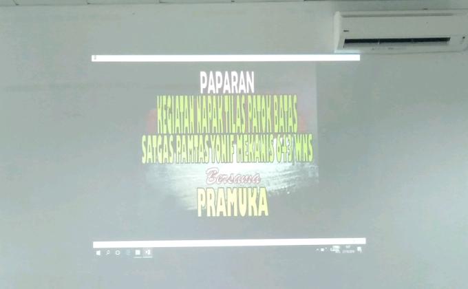 Perkemahan Napak Tilas Susur Patok Batas Negara dalam rangka memperingati Hari Sumpah Pemida 28 oktober 2019 