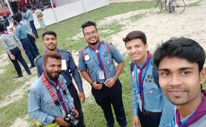 ১ম আঞ্চলিক স্কাউট সমাবেশ ময়মনসিংহ 