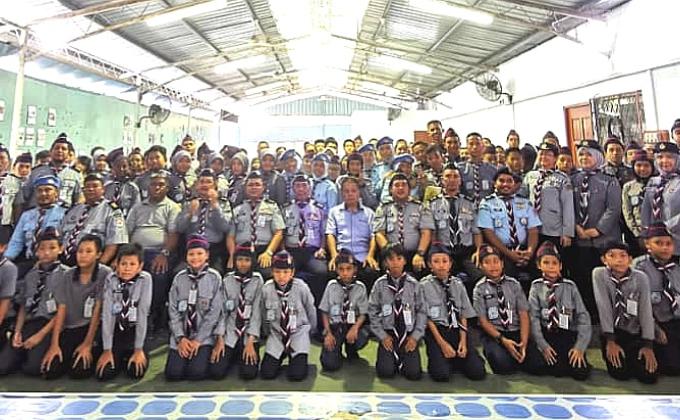 Perkhemahan Jota dan Joti Stesen Rumah Pengakap Kita kinabalu Sabah. 9m4cbp