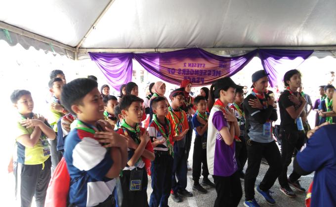 Berkhidmat sebagai Urusetia Jambori 