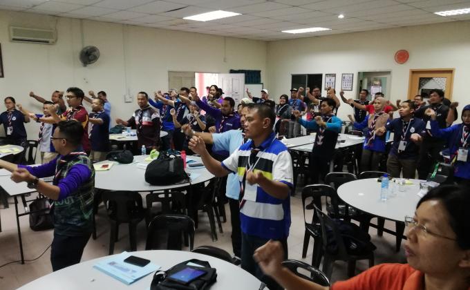 Pemimpin Pengakap Sabah Menjadi Agen Keamanan