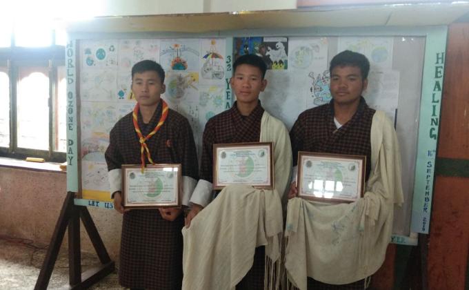 world ozone day celebration day scouts of chapcha mss
