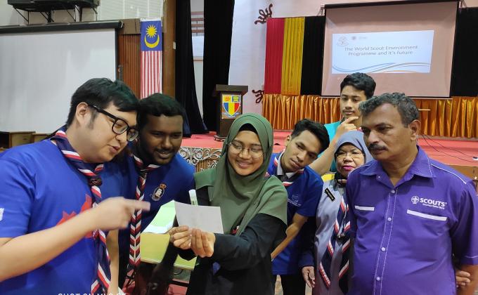 Bengkel World Scout Environment Programme PPM KLM