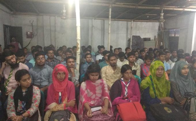 জেলা রোভারের সিনিয়র রোভার মেটদের মিটিং 