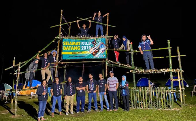 Perkhemahan Unit Beruniform SK Jaya Baru