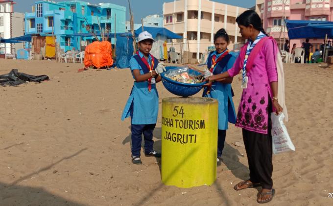 5th day of Puri Beach Cleaning,  Odisha 