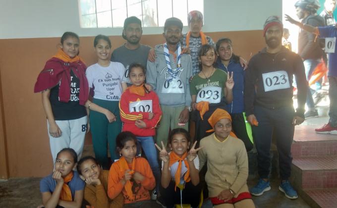 Peace,No to plastic,550th Birth Aniversary  Run