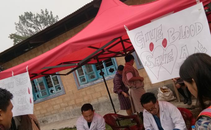 Blood donation campaign 