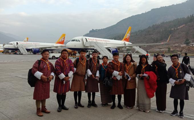 Represent Bhutan In JENESYS 2019 at Japan