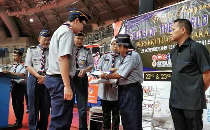 MAJLIS PENGANUGERAHAN SCOUT OF THE WORLD AWARD 2019