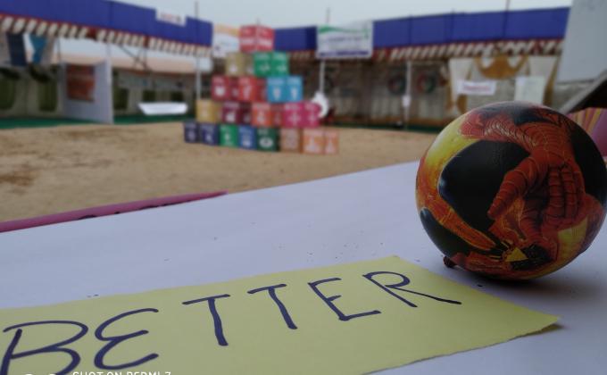 service as staff for SDG corner