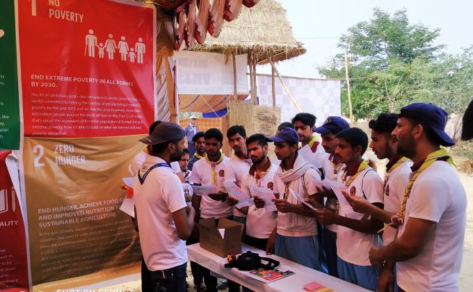 SDG discussion during Mini Jamboree