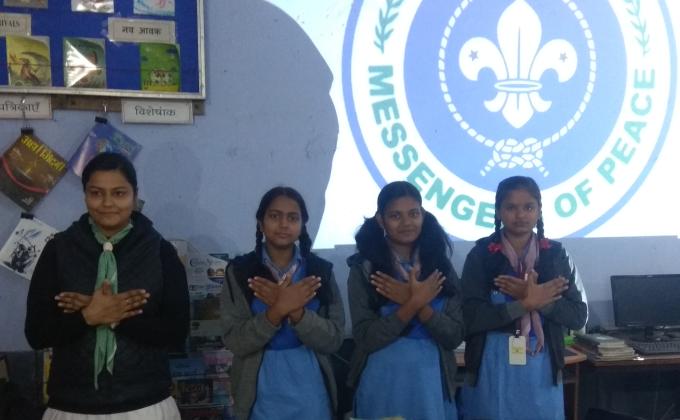 Messenger of Peace programme @ Kendriya Vidyalaya Chapra