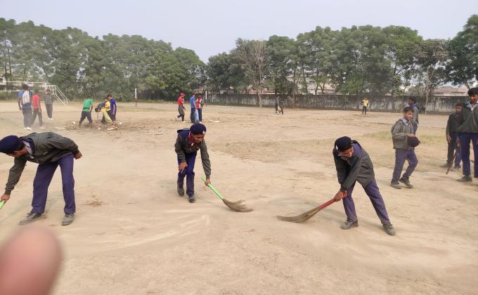 CLEALINESSS PLANTATION DRIVE AND MOP ACTIVITY