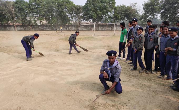 CLEANLINESS PLANTATION DRIVE AND MOP ACTIVITY