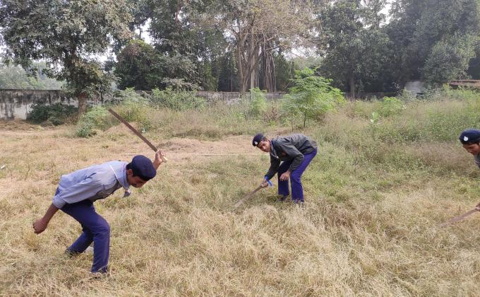 CLEANLINESS PLANTATION DRIVE AND MOP ACTIVITY