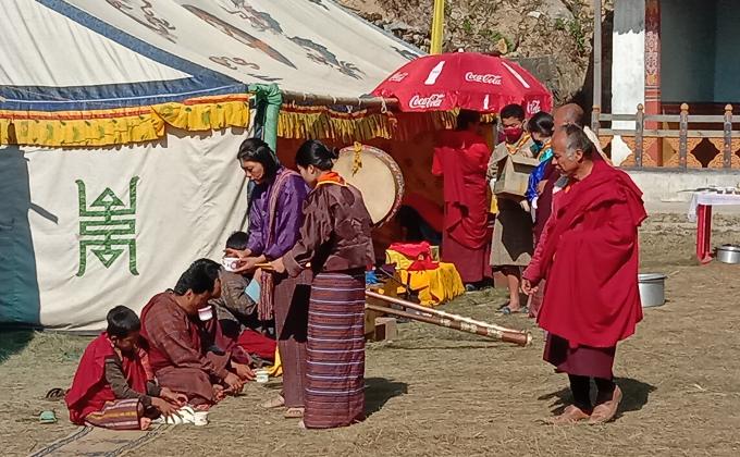 Volunteer in Jurmey Drupchen