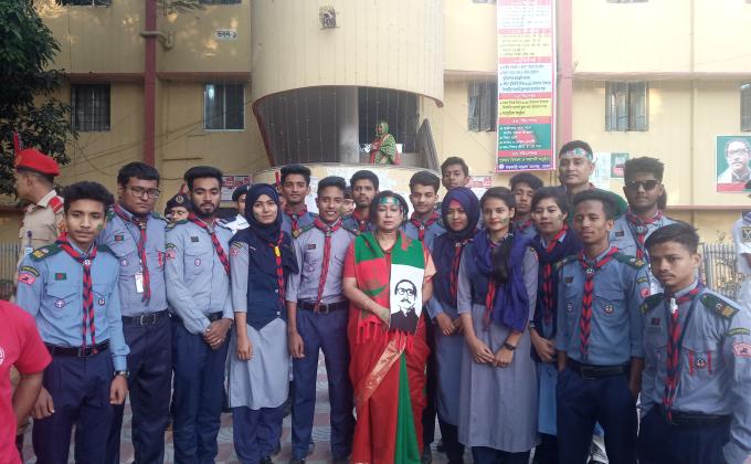 বিজয় দিবস ২০১৯ এ সরকারি বাঙলা কলেজের বিভিন্ন কার্যক্রম 