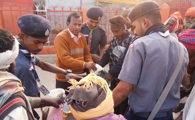 Zero Hunger Program NCR ALD District Allahabad SFG Abhimanyu Group  