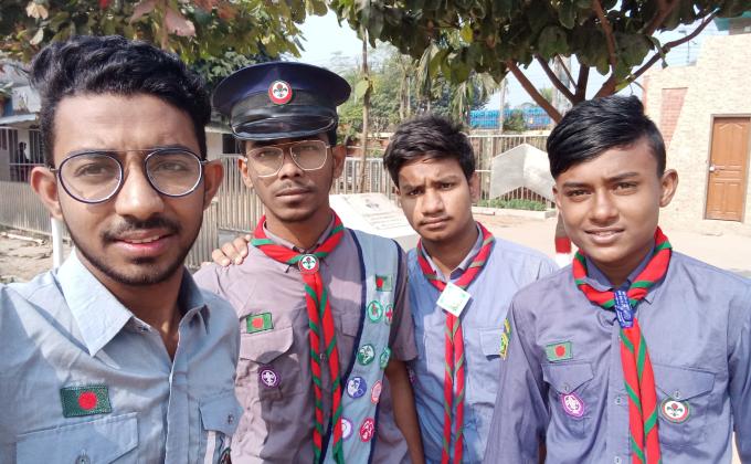 পরিস্কার পরিচ্ছন্ন অভিযান। 