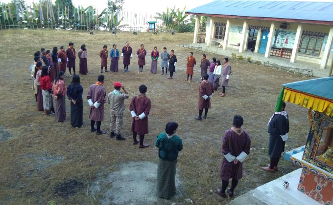 Wood badge for Nachung (Cub) Leaders.