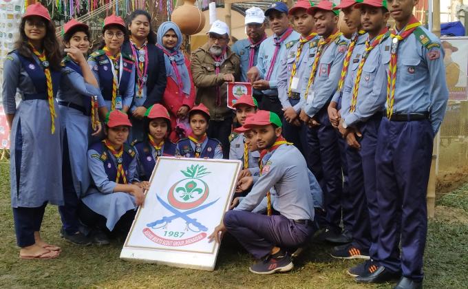 রোভার মেট কোর্স১২থেকে১৬জানুয়ারি২০২০সালে অনুষ্ঠিত হয় এবং আমি অংশ গ্রহণ  করেছিলাম