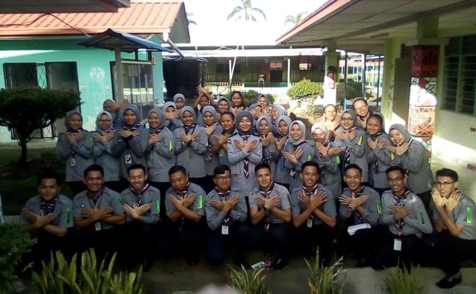 Mesyuarat Pelantikan AJK Tertinggi Unit Beruniform (Pengakap Kelana) SMK Pengiran Omar