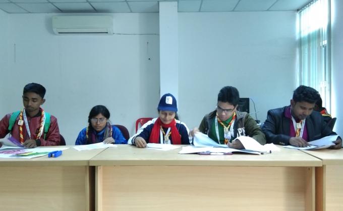 Volunteer of 9th national cub camporee-2019