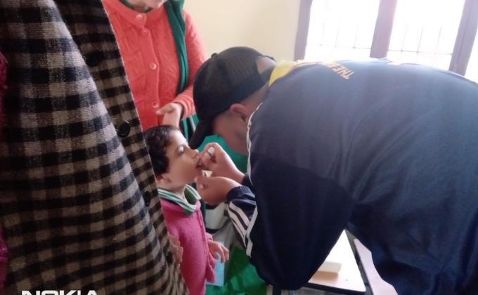 Polio booth - An unexpected experience