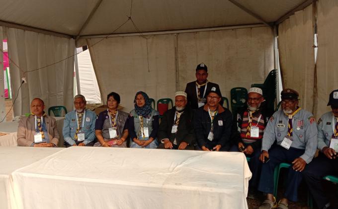 ৯ম জাতীয় কাব ক্যাম্পুরি ২০২০ এ স্বেচ্ছাসেবকের দায়িত্ব পালন