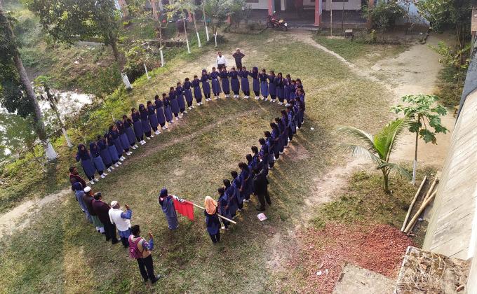 গ্রুপ ক্যাম্প ও দীক্ষা অনুষ্ঠান