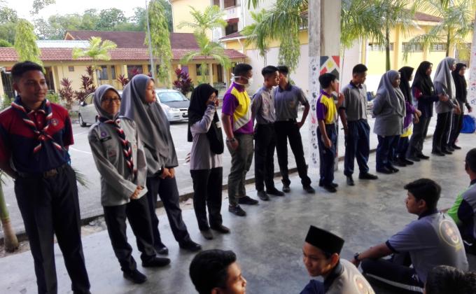 PERJUMPAAN PERTAMA TROOP 37 BAYAN LEPAS