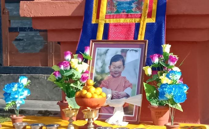 Celebration of Gyelsays Birthday.