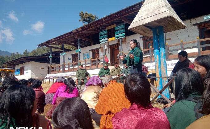 Awareness on wast management.