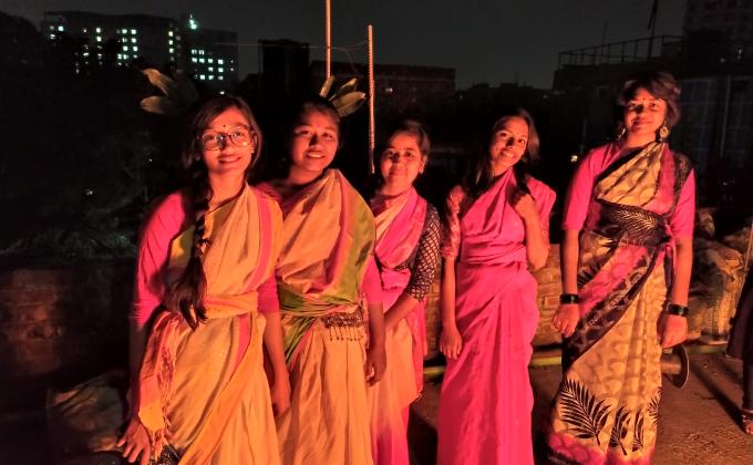 দীক্ষা ক্যাম্পে তাবুজলসায় অংশগ্রহণ। 