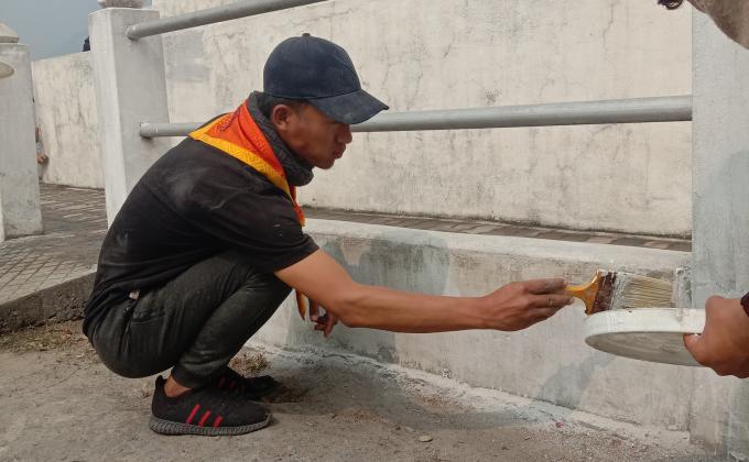 White washing my monuments