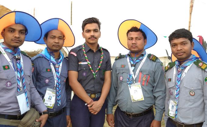 Attend with India contingent  of 2nd Community Scout Camp 2020