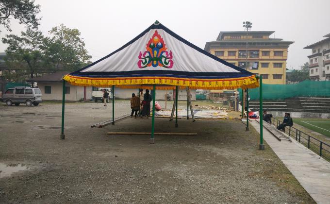 Preparation for the Birth Anniversary of his Majesty the King.