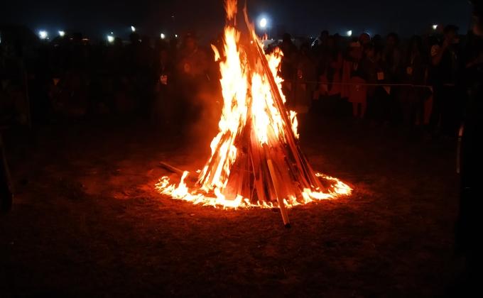 2nd Community Based Scout Camp Fire 2020
