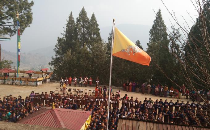 scout day celebration in lobesa lss coinciding with HMS Birthday